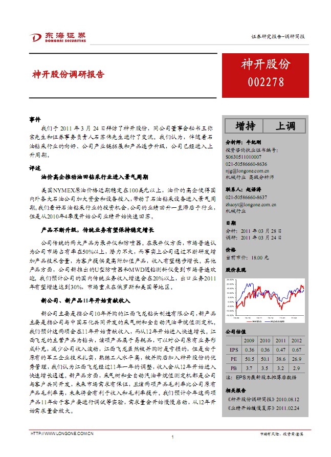 神開股份(002278)調(diào)研報告